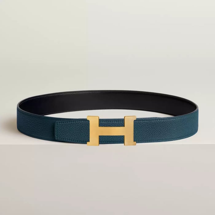 Constance Belt Buckle & Reversible Leather Strap 38 MM