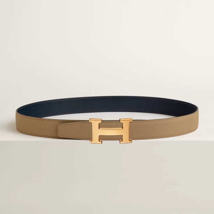 ベルトバックル 《h》 & レザーベルト（キット） 32