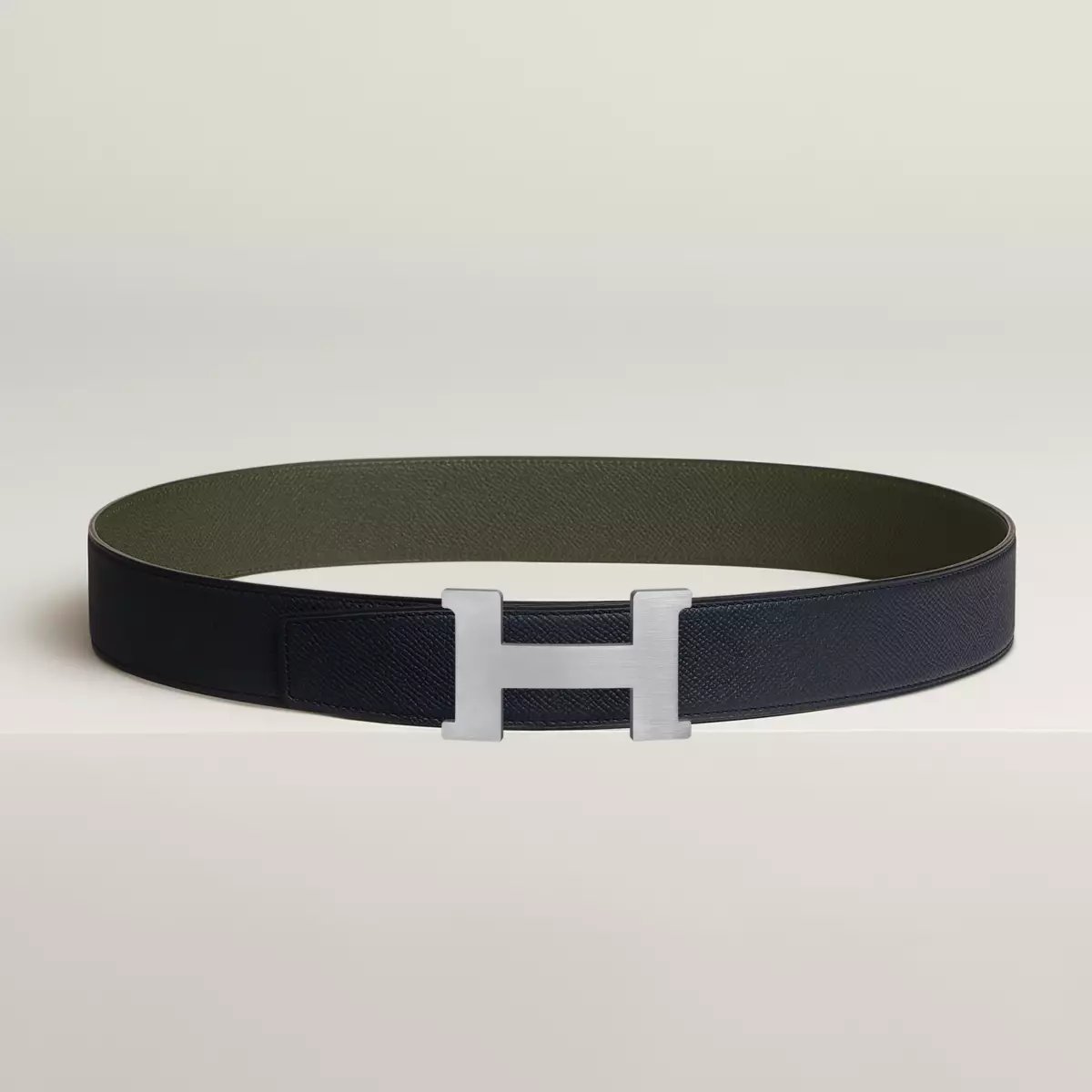 Constance belt buckle & Reversible leather strap 38 mm