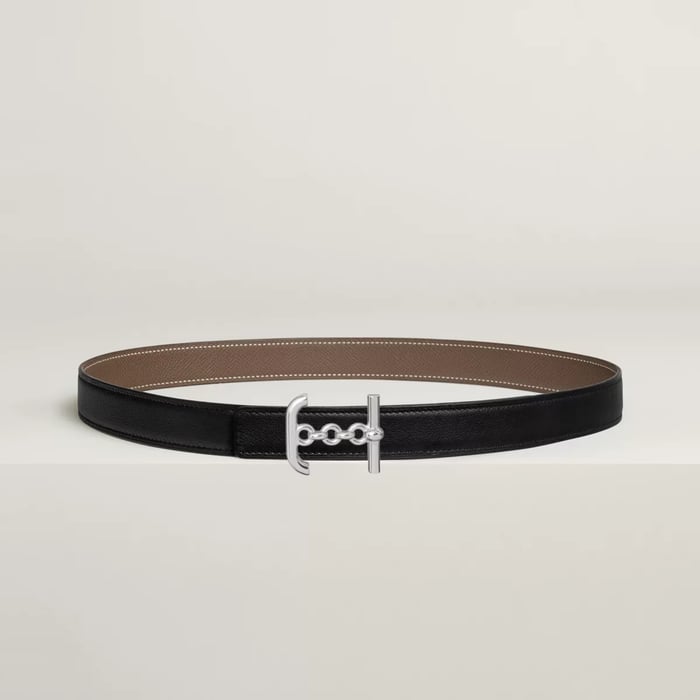 Ancre Marin Belt Buckle & Reversible Leather Strap 24 MM