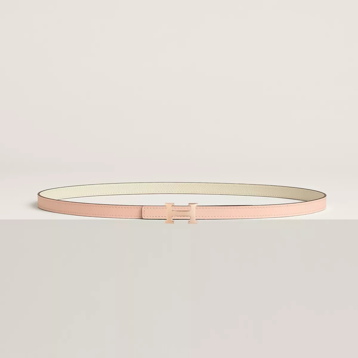 Mini 5382 belt buckle & Reversible leather strap 13 mm
