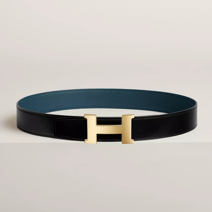Constance Belt Buckle & Reversible Leather Strap 38 MM