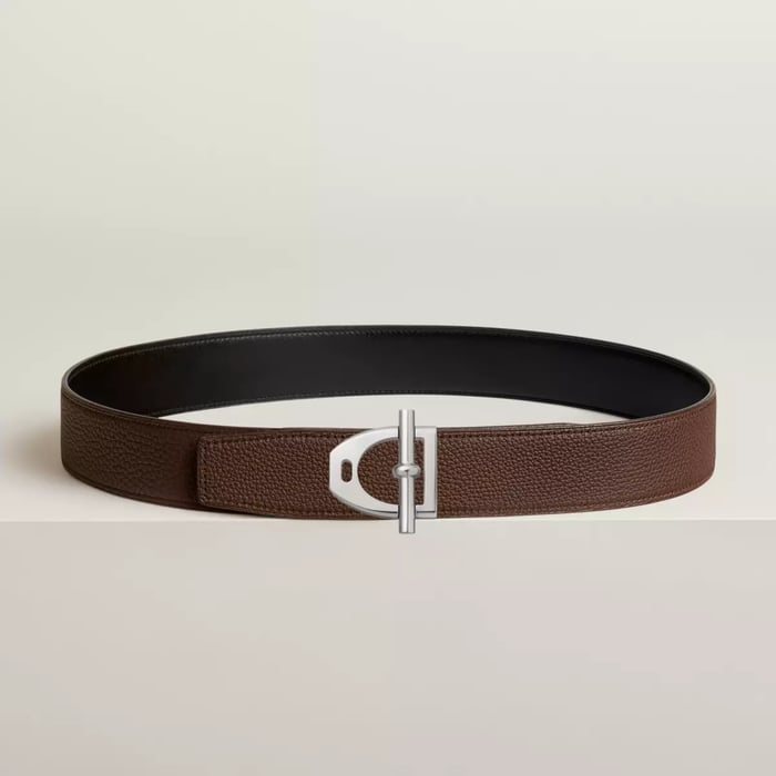 Neo Etrier Belt Buckle & Reversible Leather Strap 38 MM