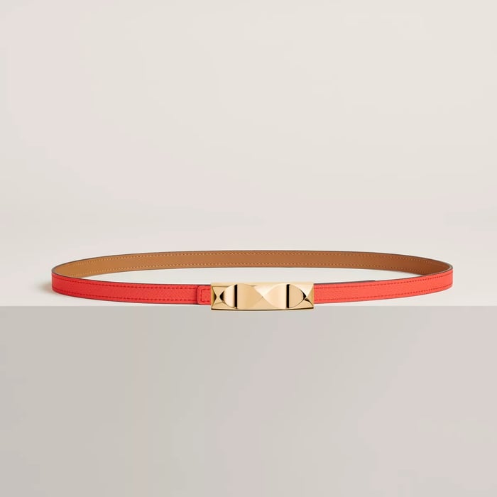 Infini Belt Buckle & Reversible Leather Strap 13 MM