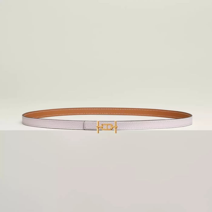 Ancre Belt Buckle & Reversible Leather Strap 13 MM
