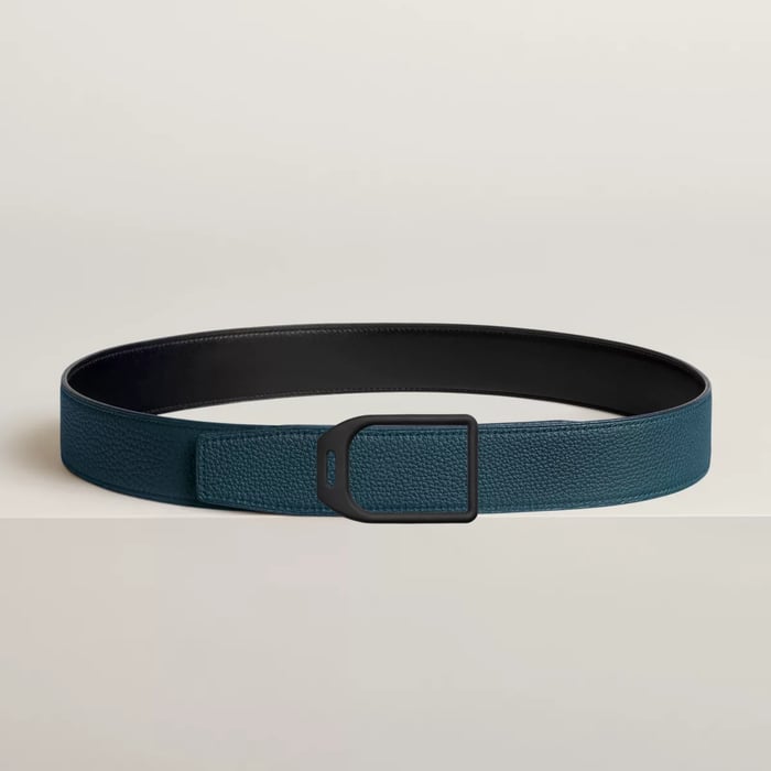 Jockey Belt Buckle & Reversible Leather Strap 38 MM