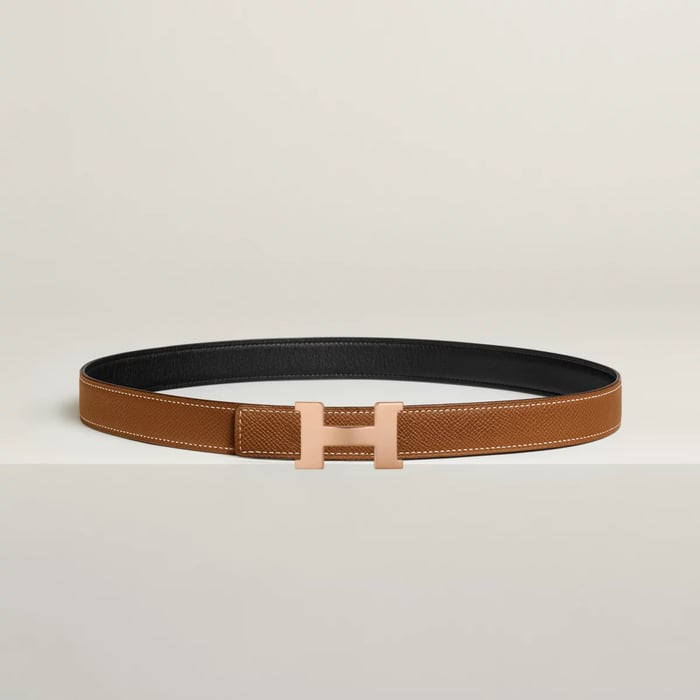 Mini Constance Belt Buckle & Reversible Leather Strap 24 MM