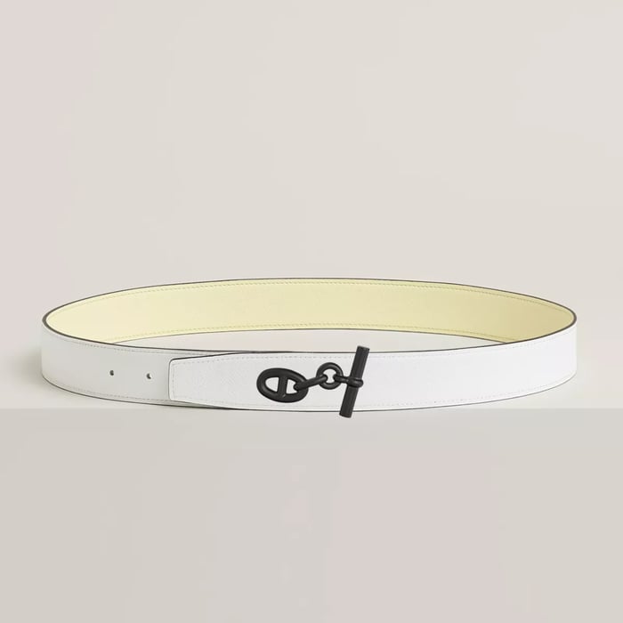 Yachting 벨트 버클 & 리버서블 가죽 스트랩 32mm