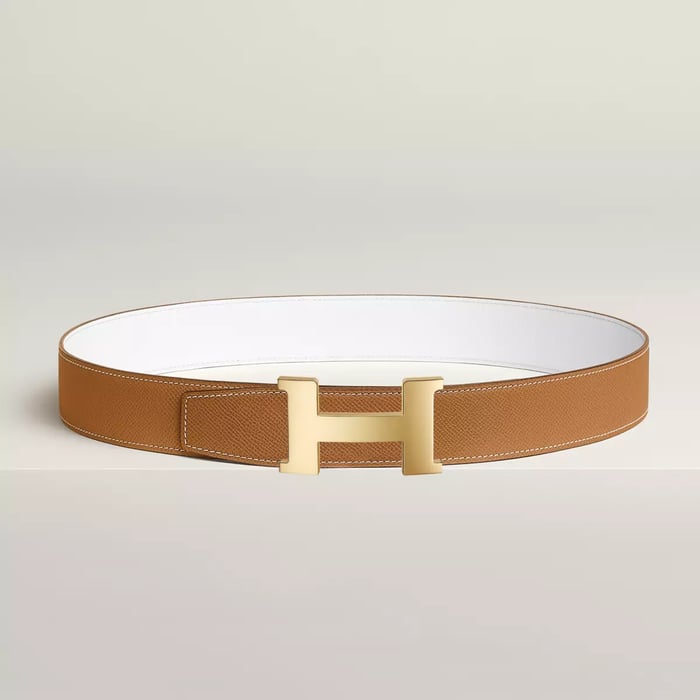 Constance Belt Buckle & Reversible Leather Strap 38 MM