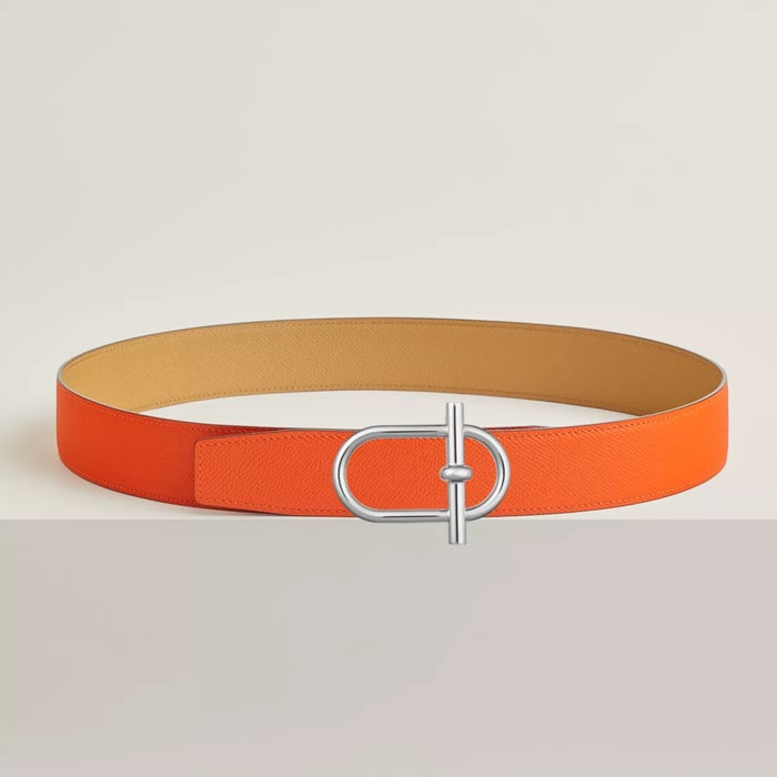 Ithaque Belt Buckle & Reversible Leather Strap 38 MM
