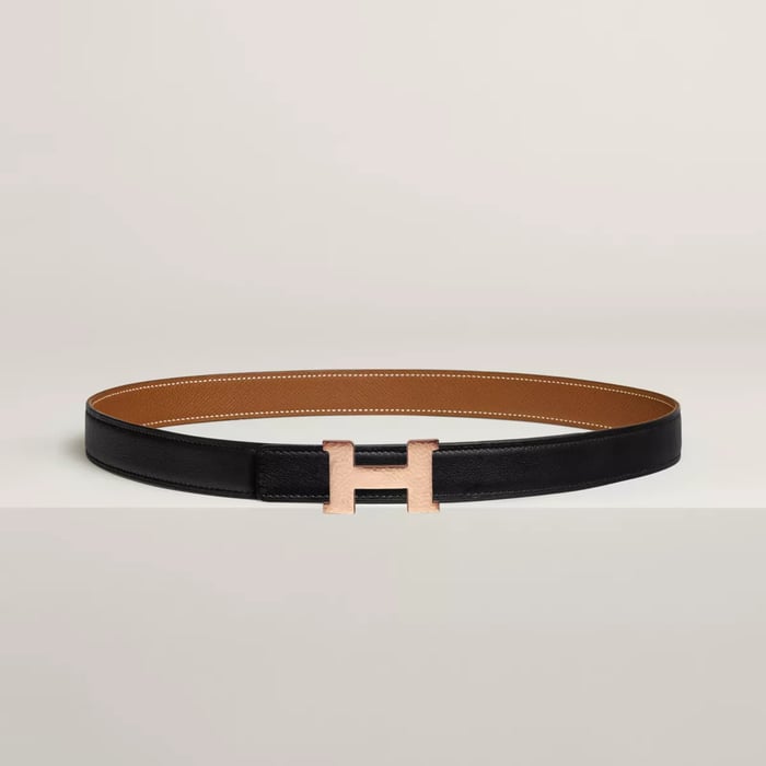 Mini Constance Martelee Belt Buckle & Reversible Leather Strap 24 MM