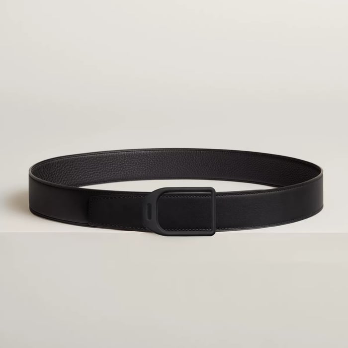 Jockey Belt Buckle & Reversible Leather Strap 38 MM