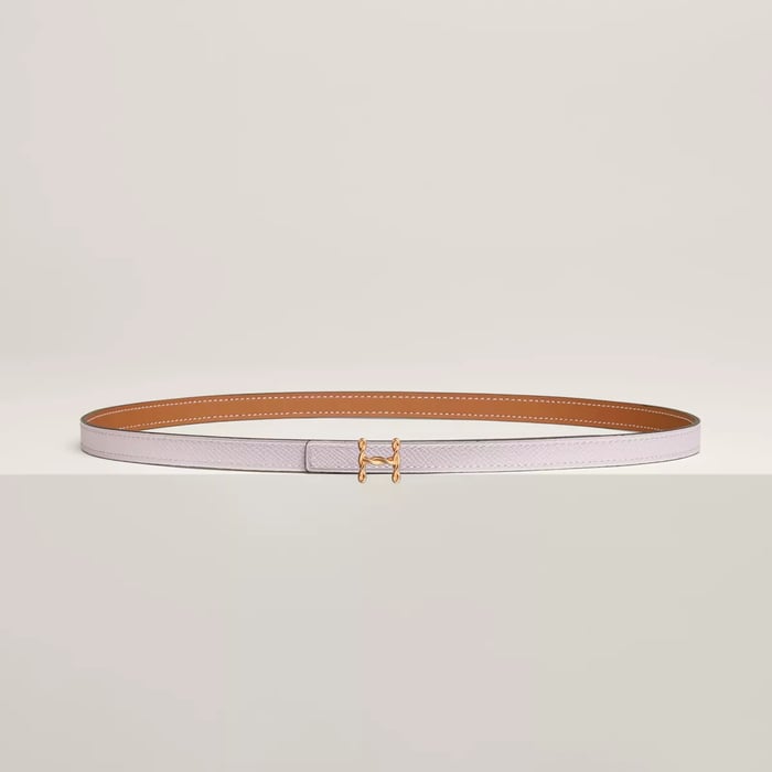 H Torsade Belt Buckle & Reversible Leather Strap 13 MM