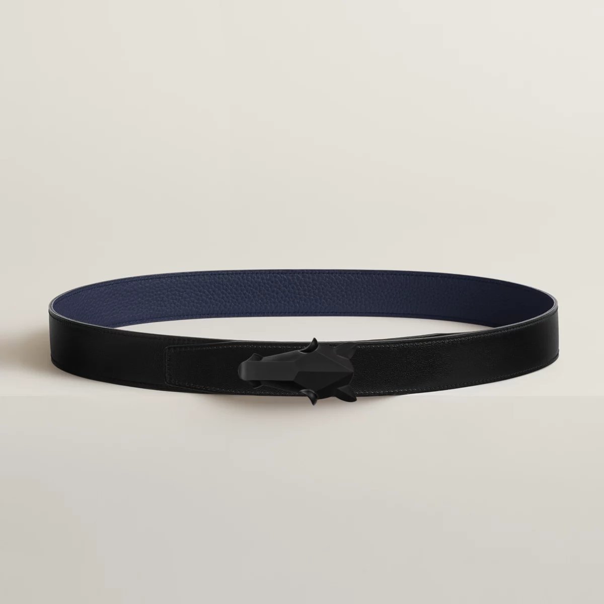 Destrier 벨트 버클 & 리버서블 가죽 스트랩 32mm