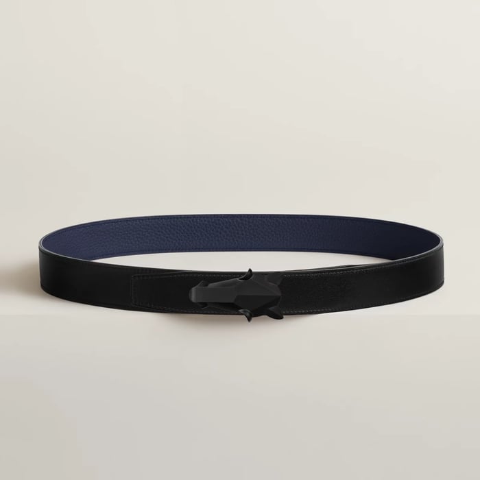 Destrier 벨트 버클 & 리버서블 가죽 스트랩 32mm