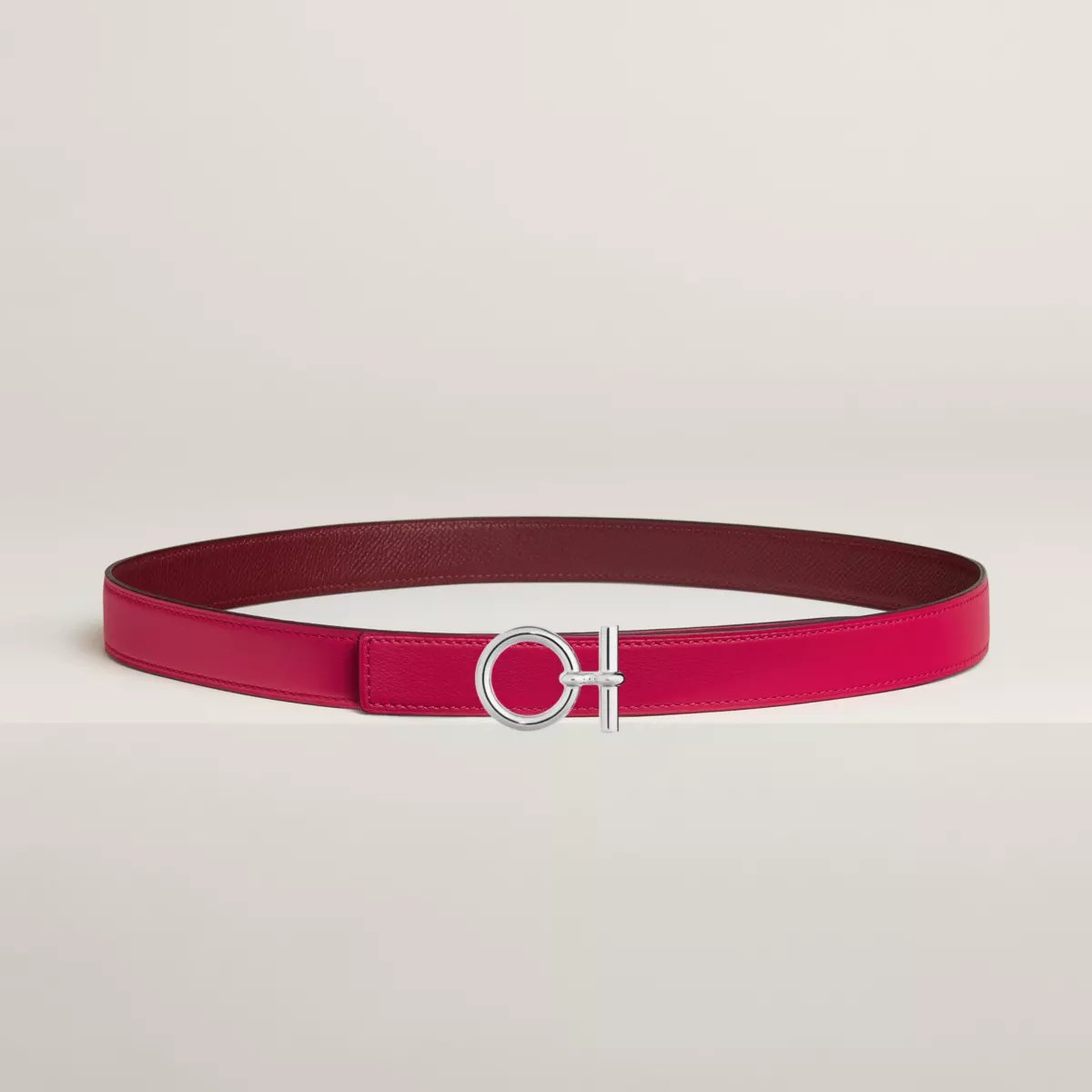 Flot belt buckle & Reversible leather strap 24 mm