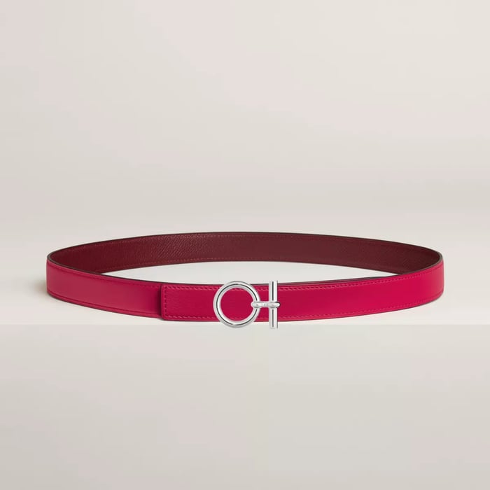 Flot belt buckle & Reversible leather strap 24 mm