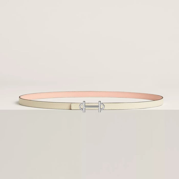 Gamma Belt Buckle & Reversible Leather Strap 13 MM