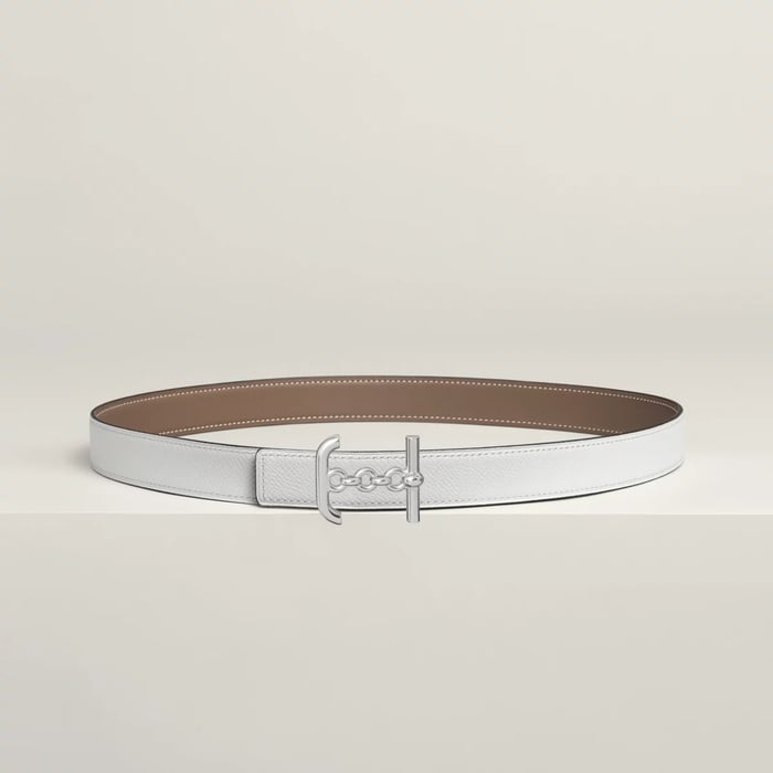 Ancre Marin Belt Buckle & Reversible Leather Strap 24 MM