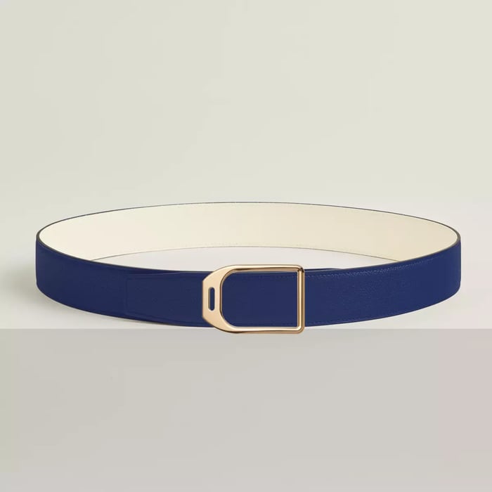 Jockey Belt Buckle & Reversible Leather Strap 38 MM