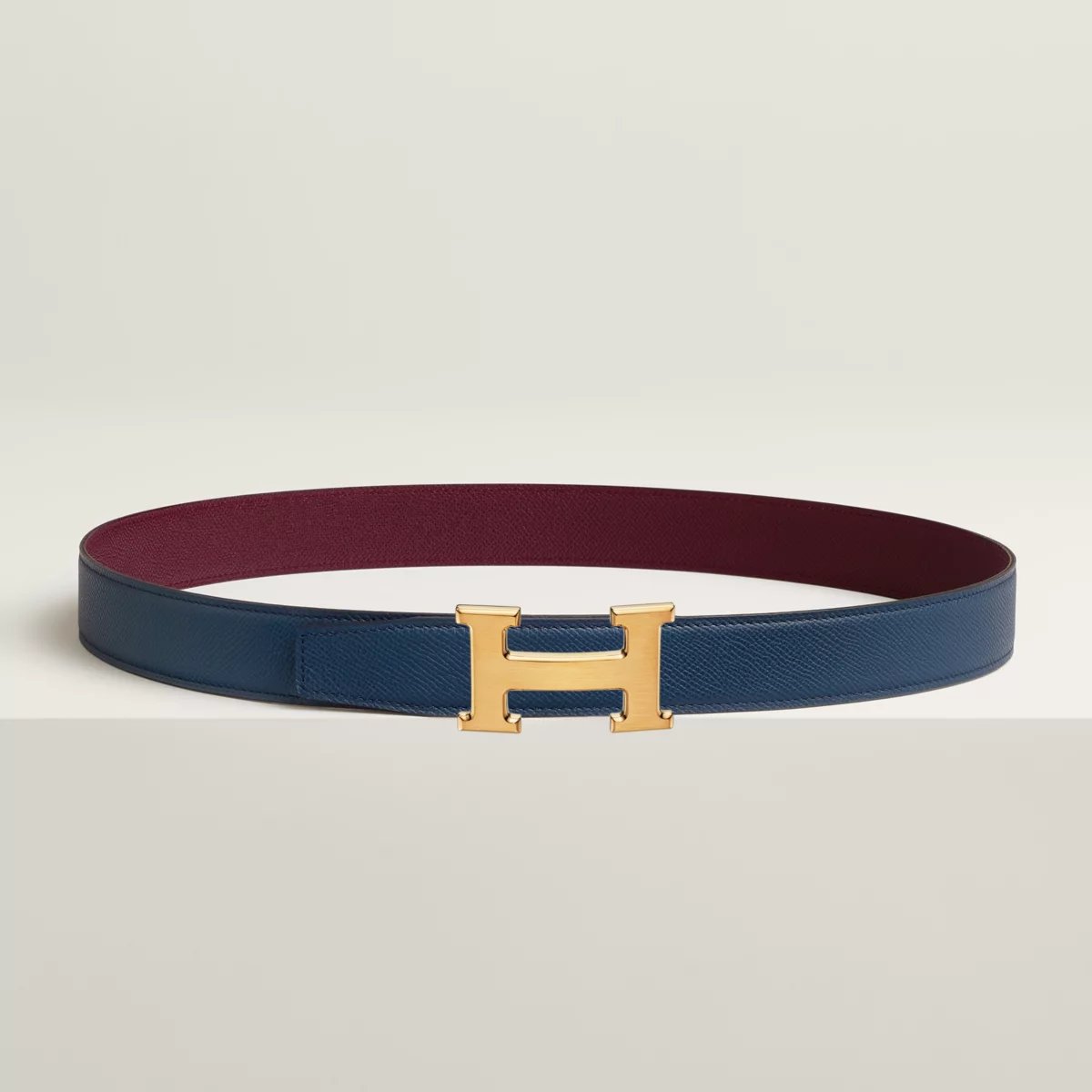 ベルトバックル 《H》 & レザーベルト（キット） 32