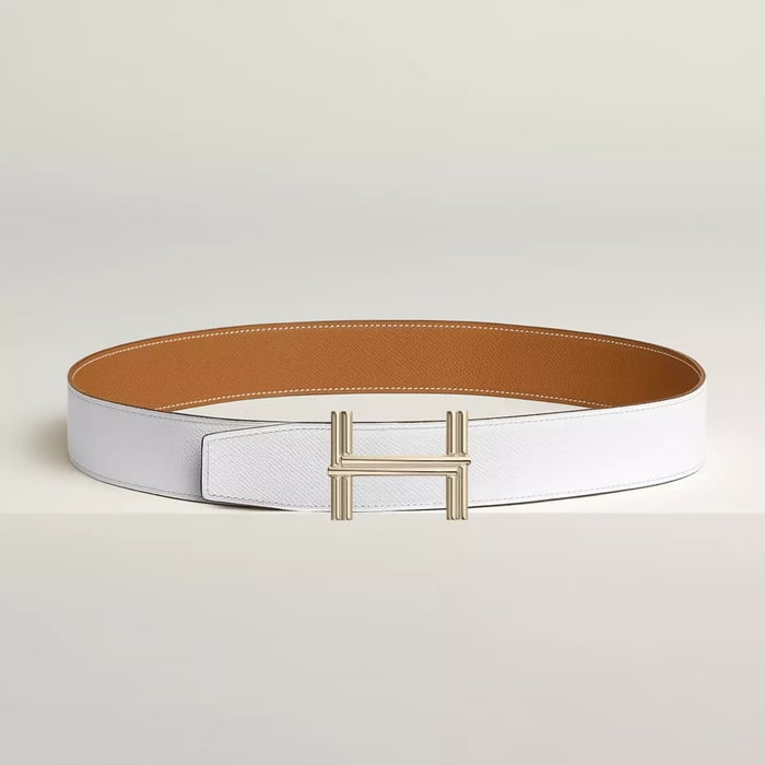 Traverse Belt Buckle & Reversible Leather Strap 38 MM