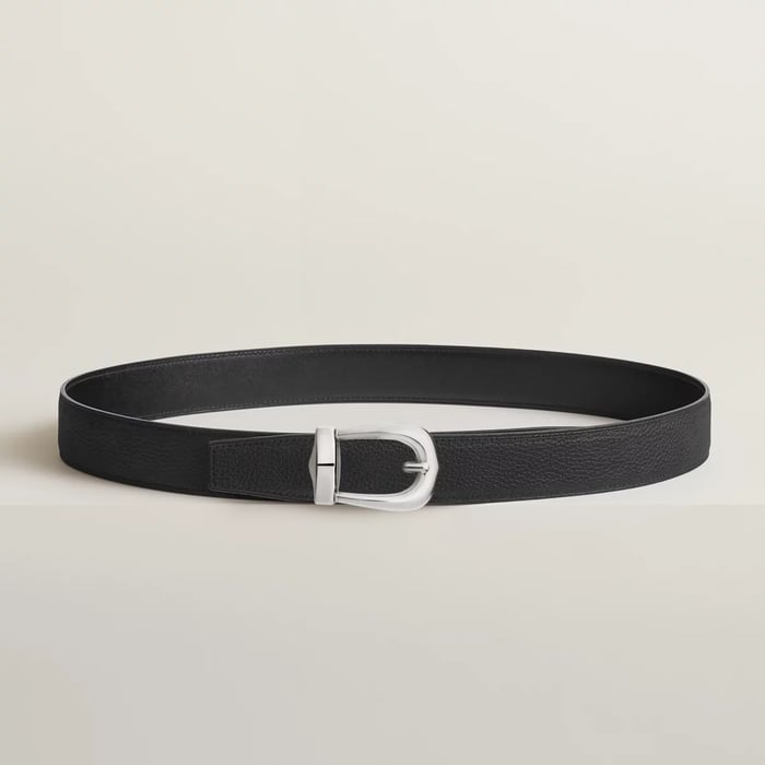 Bride d'Apparat Belt Buckle & Reversible Leather Strap 32 MM