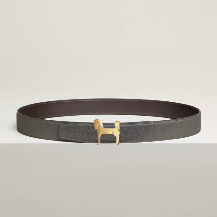 Panache 벨트 버클 & 리버서블 가죽 스트랩 32mm