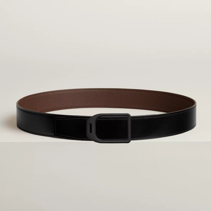 Jockey Belt Buckle & Reversible Leather Strap 38 MM