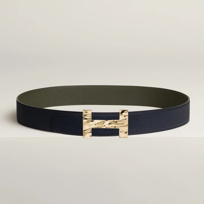 Quizz H2o Belt Buckle & Reversible Leather Strap 38 MM