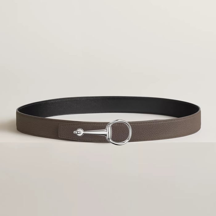 Casaque Belt Buckle & Reversible Leather Strap 32 MM