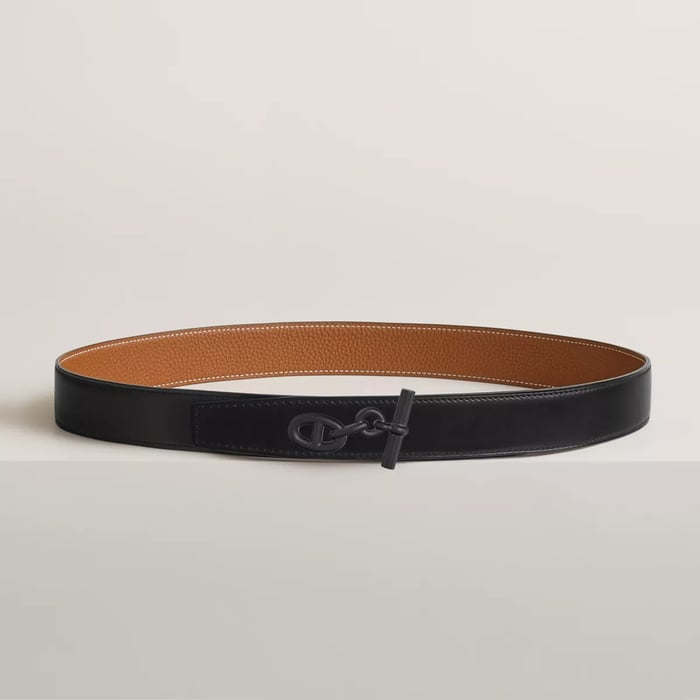 Yachting 벨트 버클 & 리버서블 가죽 스트랩 32mm