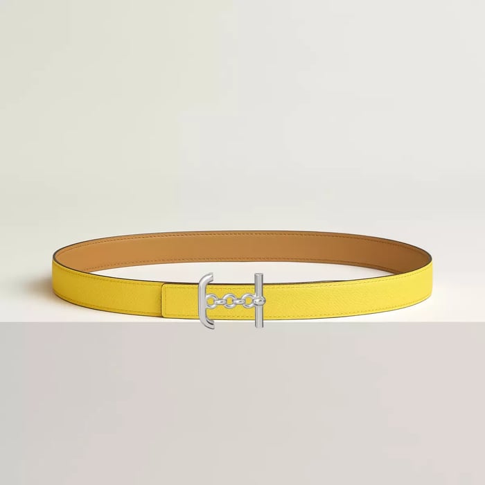 Ancre Marin Belt Buckle & Reversible Leather Strap 24 MM