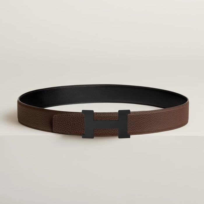 Constance Belt Buckle & Reversible Leather Strap 38 MM