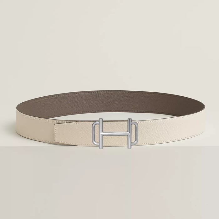 Royal Belt Buckle & Reversible Leather Strap 38 MM