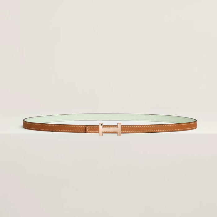 Focus Belt Buckle & Reversible Leather Strap 13 MM