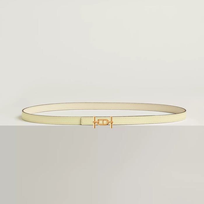 Ancre Belt Buckle & Reversible Leather Strap 13 MM