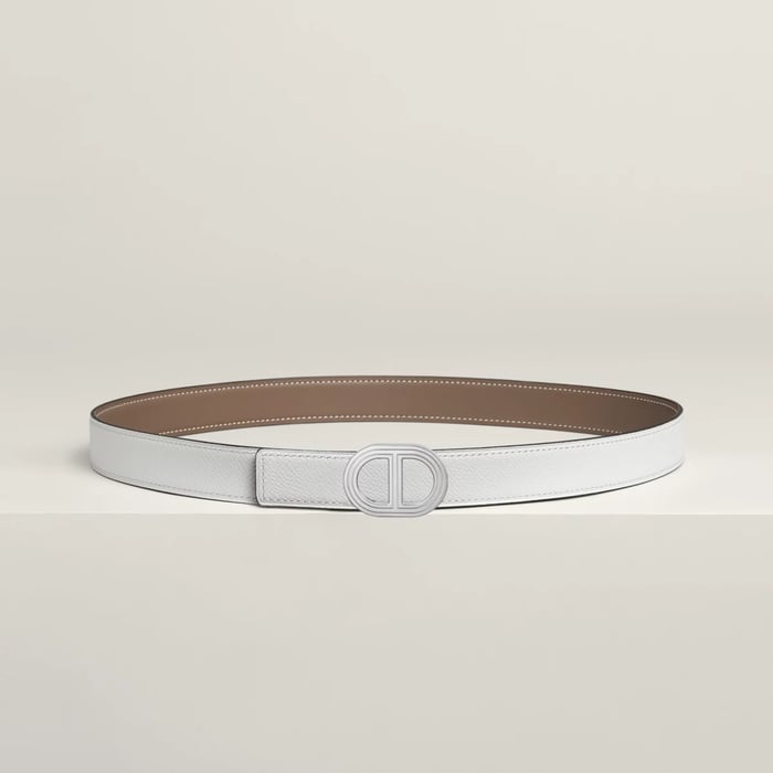Rivage Belt Buckle & Reversible Leather Strap 24 MM