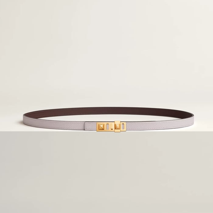 Collier De Chien Belt Buckle & Reversible Leather Strap 13 MM