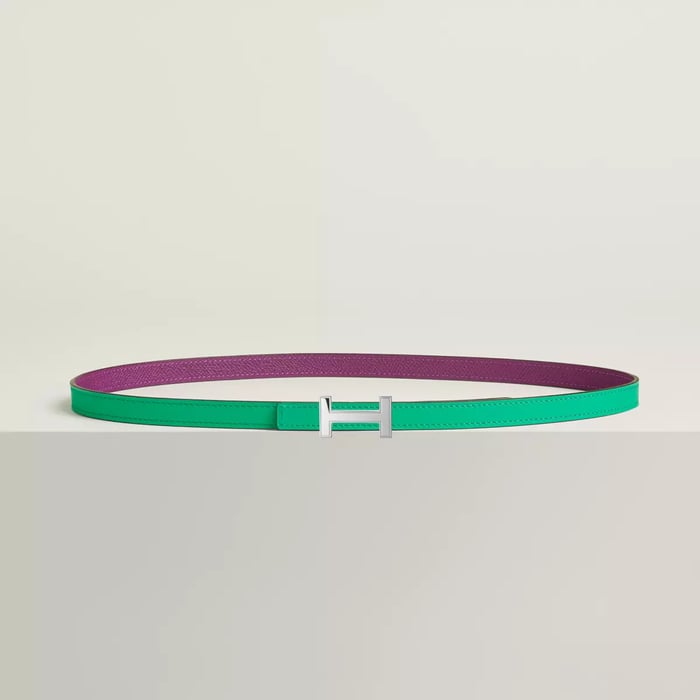 Focus belt buckle & Reversible leather strap 13 mm