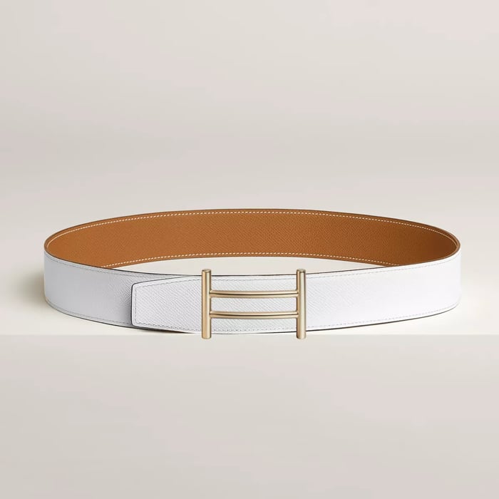 Rider Belt Buckle & Reversible Leather Strap 38 MM