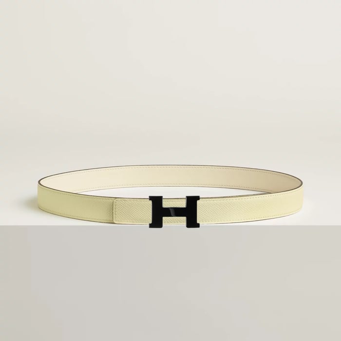 Mini Constance So Black Belt Buckle & Reversible Leather Strap 24 MM