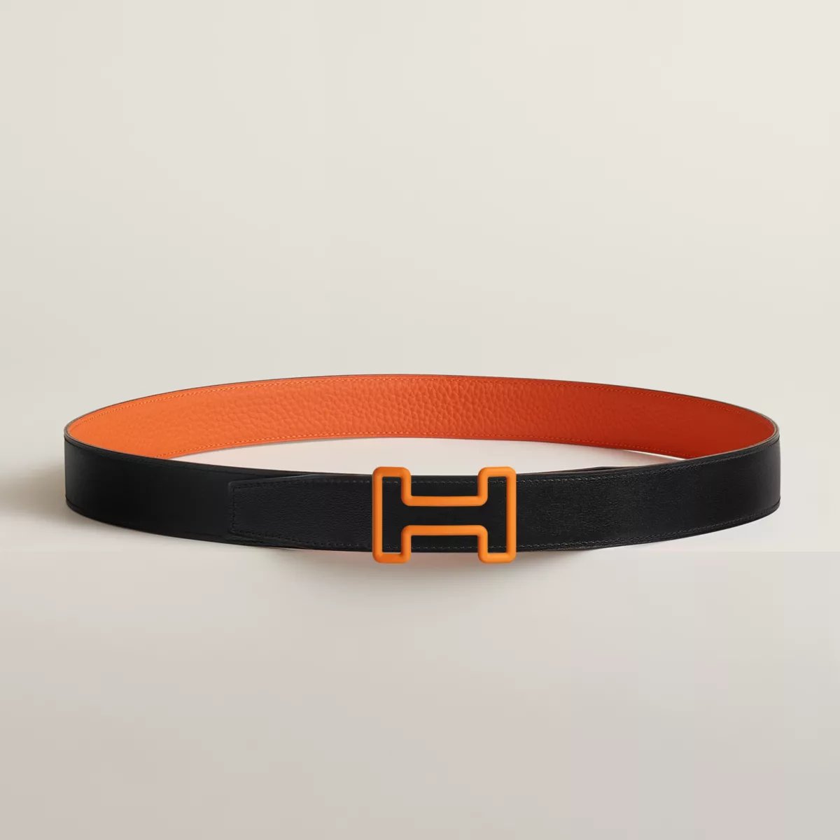 Tonight Color belt buckle & Reversible leather strap 32 mm