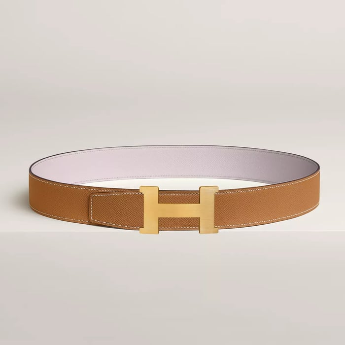 Constance Belt Buckle & Reversible Leather Strap 38 MM