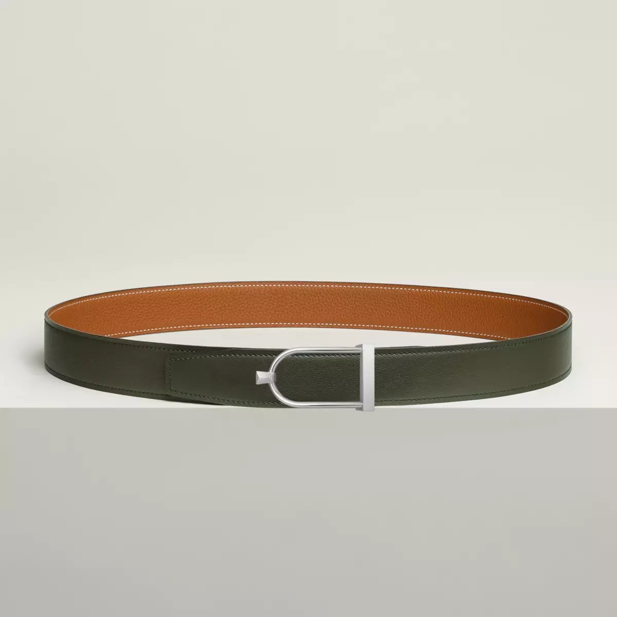 ベルトバックル 《エクラン》 & レザーベルト（キット） 32