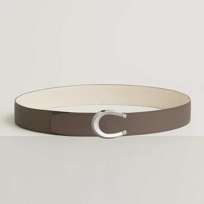 Luck Belt Buckle & Reversible Leather Strap 38 MM