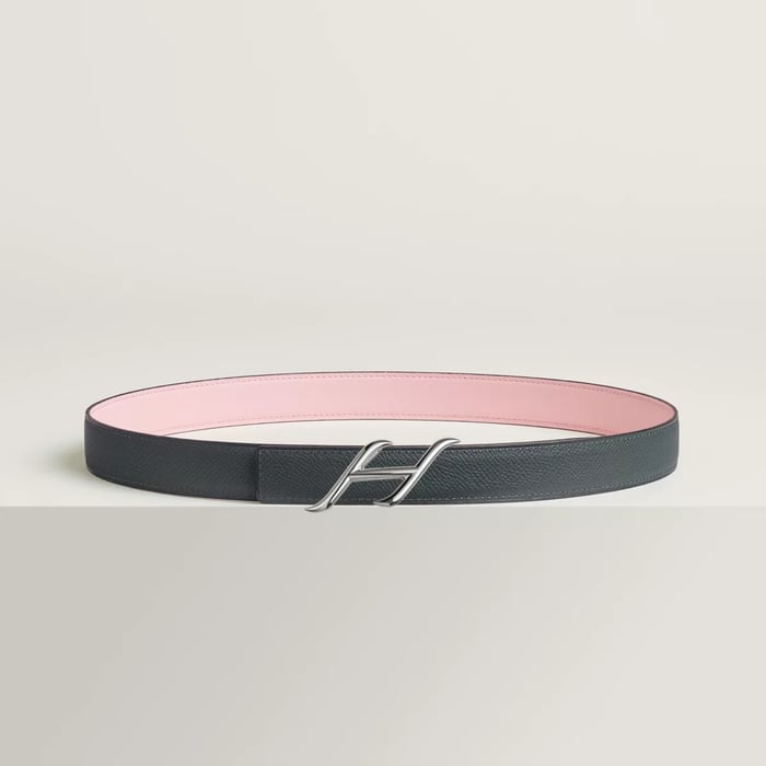 Hdn Belt Buckle & Reversible Leather Strap 24 MM