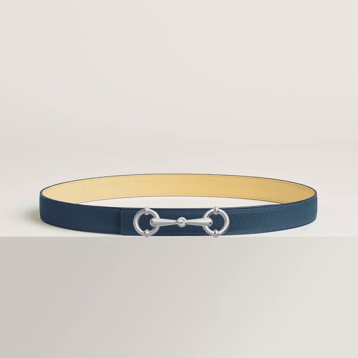 Lady Rider Belt Buckle & Reversible Leather Strap 24 MM