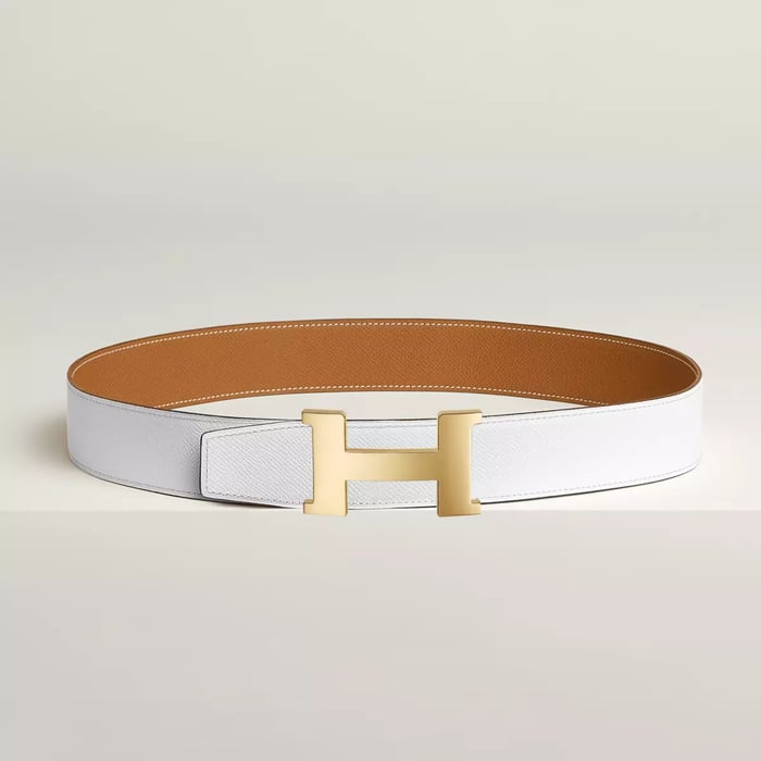 Constance Belt Buckle & Reversible Leather Strap 38 MM