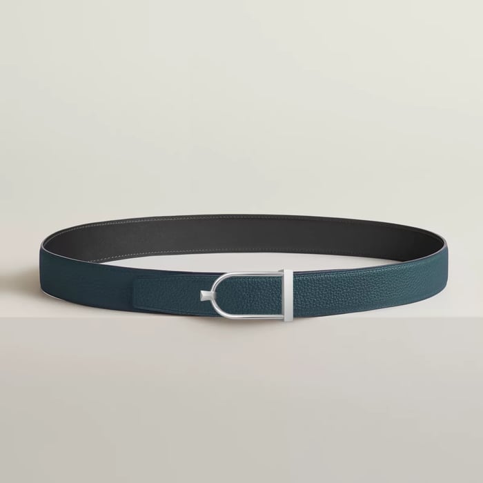 Ecrin Belt Buckle & Reversible Leather Strap 32 MM
